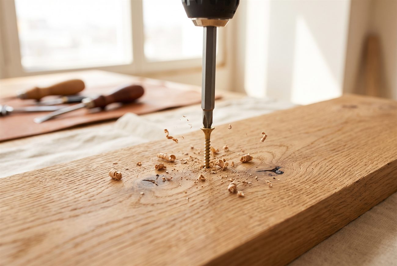 IKEA-Möbel Aufbauservice – Detail Verschraubung